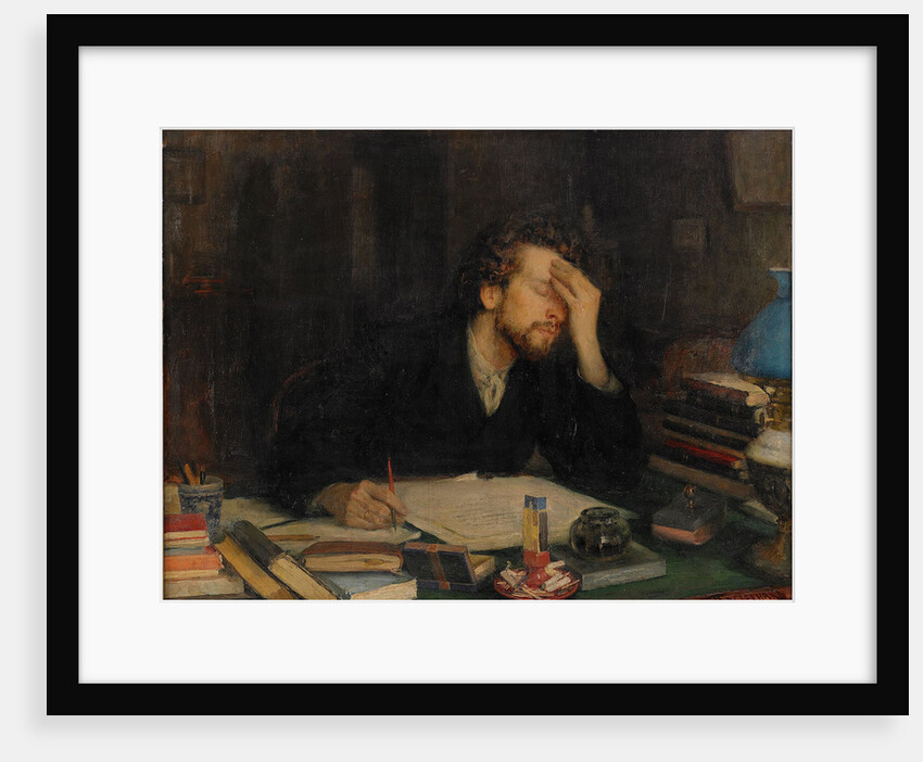 The Torments of Creative Work by Leonid Osipovich Pasternak