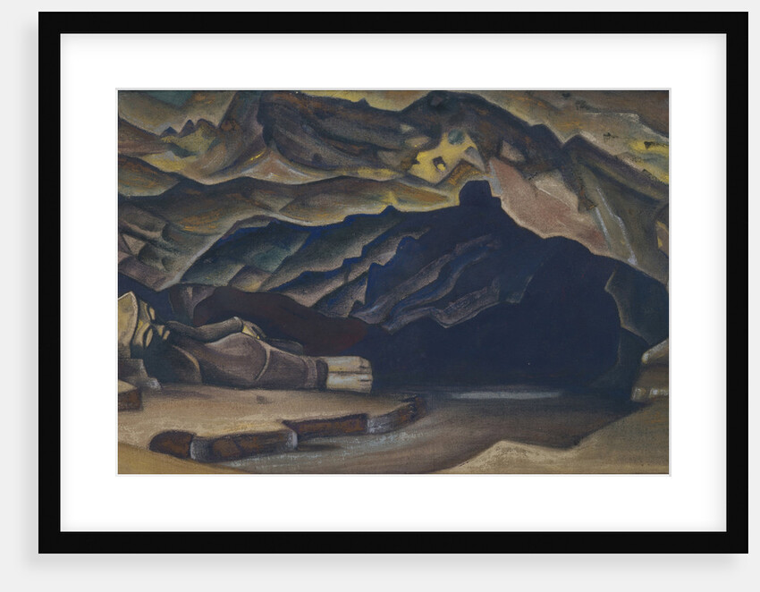 Parinirvana, 1935-1936 by Nicholas Roerich