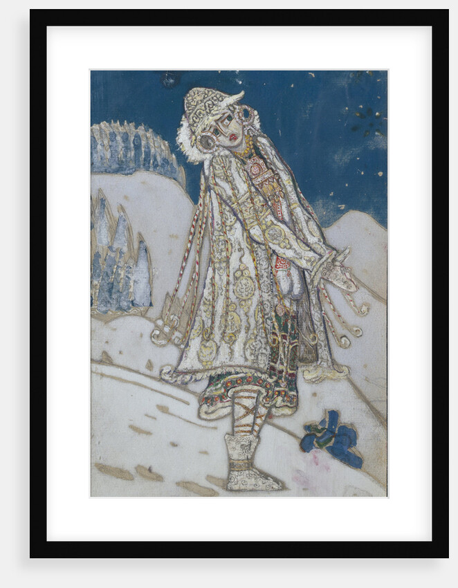 Costume design for the theatre play Snow Maiden by A. Ostrovsky, 1912 by Nicholas Roerich