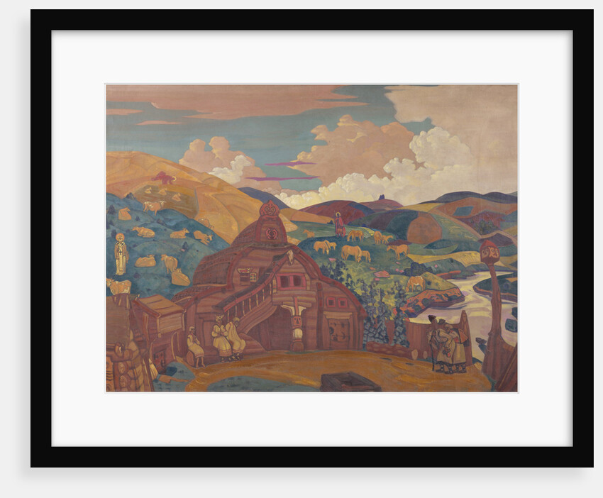 The Three Joys, 1916 by Nicholas Roerich
