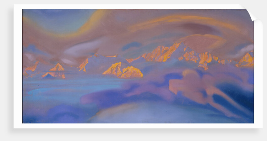 Kanchenjunga, 1938 by Nicholas Roerich
