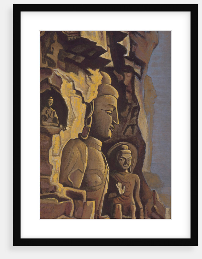 Yungang, 1937 by Nicholas Roerich