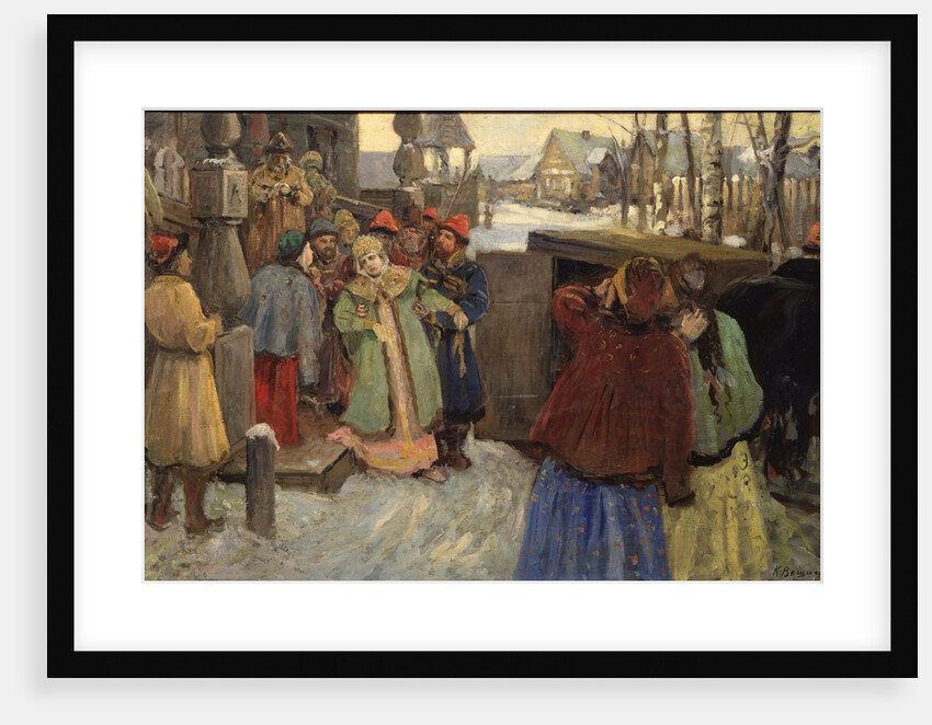 The Arrest of Tsarevna Sophia by Konstantin Alexandrovich Veshchilov