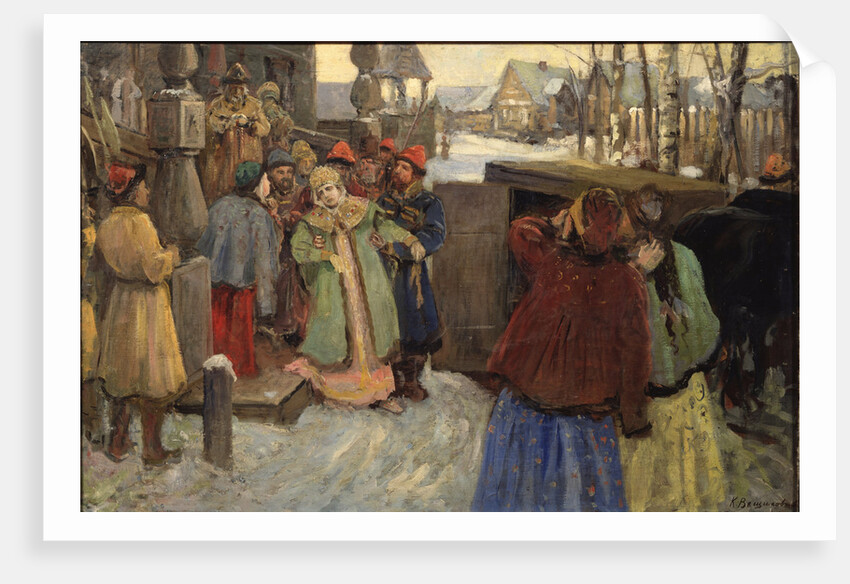 The Arrest of Tsarevna Sophia by Konstantin Alexandrovich Veshchilov