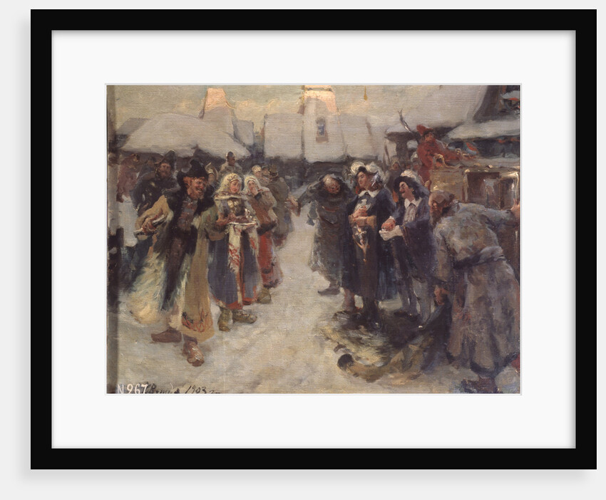 The foreigners in Muscovy, 1903 by Konstantin Alexandrovich Veshchilov