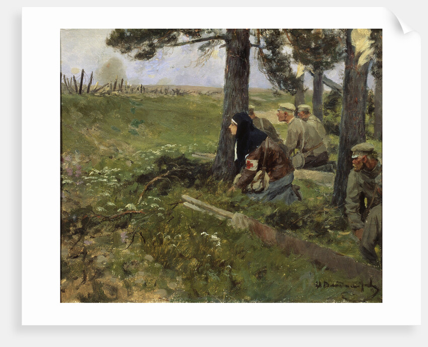 A nurse, 1914-1917 by Ivan Alexeyevich Vladimirov