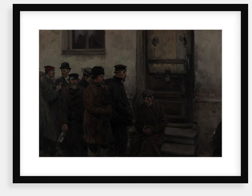 Before a Tavern by Ivan Alexeyevich Vladimirov