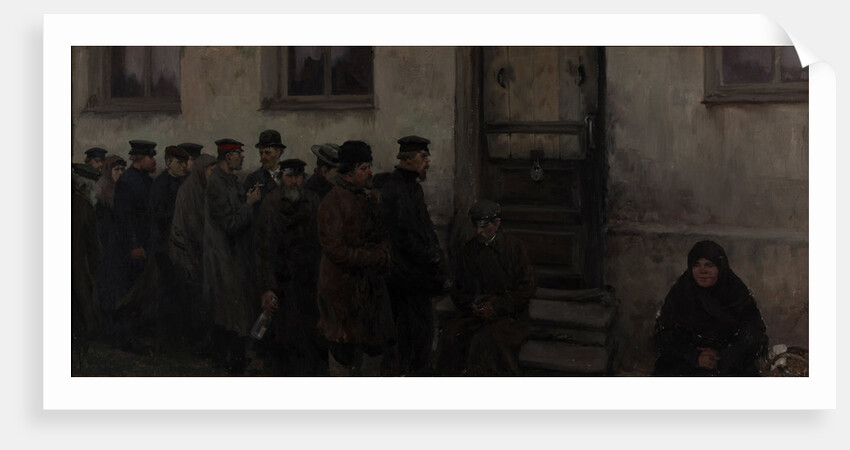 Before a Tavern by Ivan Alexeyevich Vladimirov