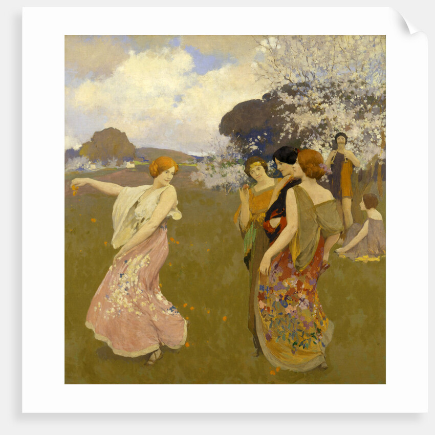 Spring Dance, c. 1917 by Arthur Frank Mathews
