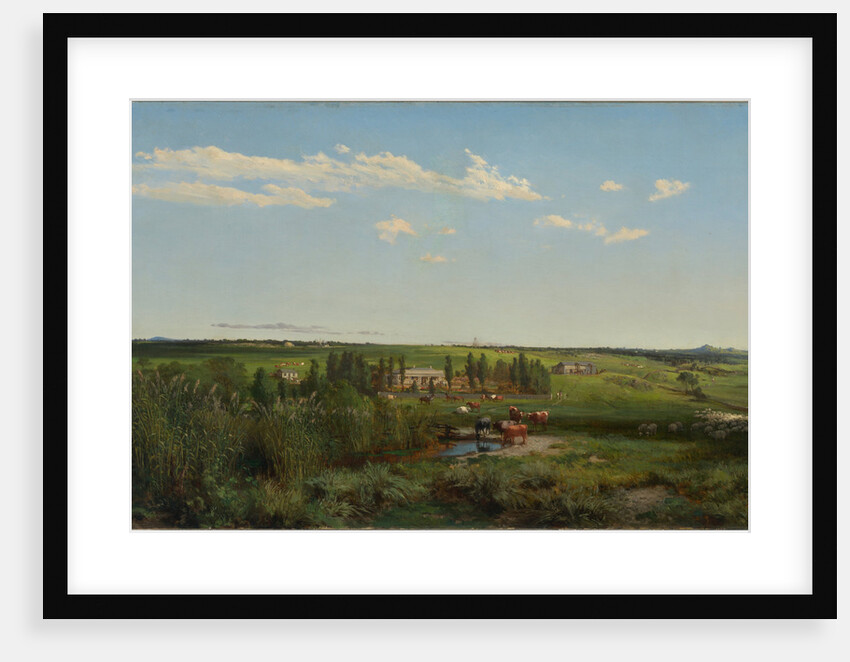 Mount Fyans homestead, 1869 by Louis Buvelot