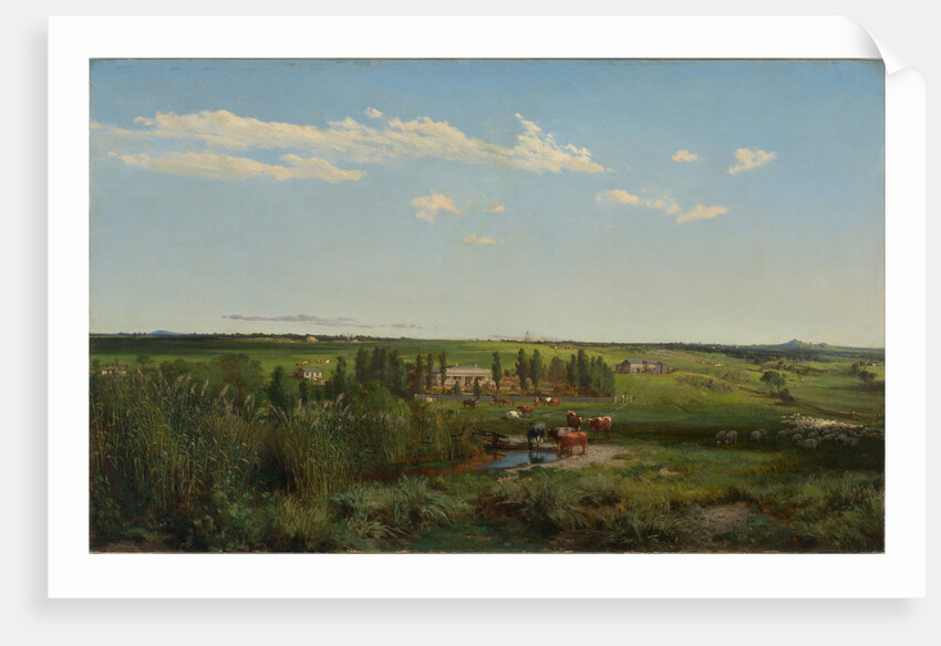 Mount Fyans homestead, 1869 by Louis Buvelot