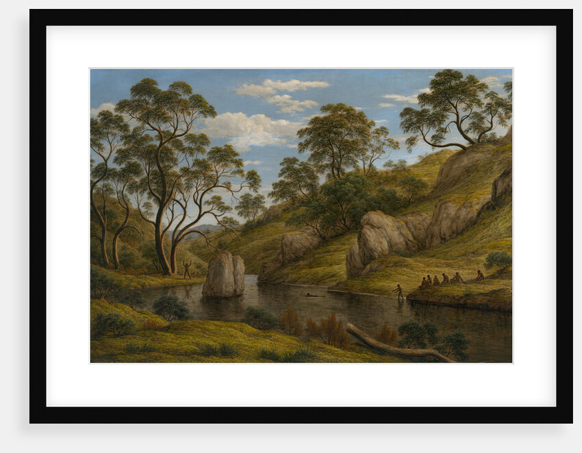 The bath of Diana, Van Diemens Land, 1837 by John Glover