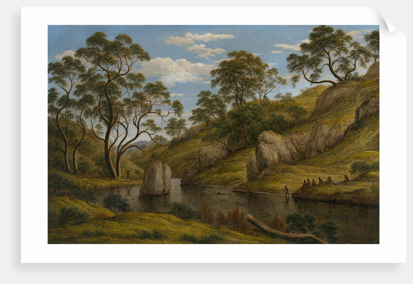 The bath of Diana, Van Diemens Land, 1837 by John Glover