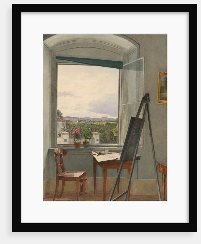 View from the Artists Studio in Alservorstadt toward Dornbach, 1836 by Jakob Alt