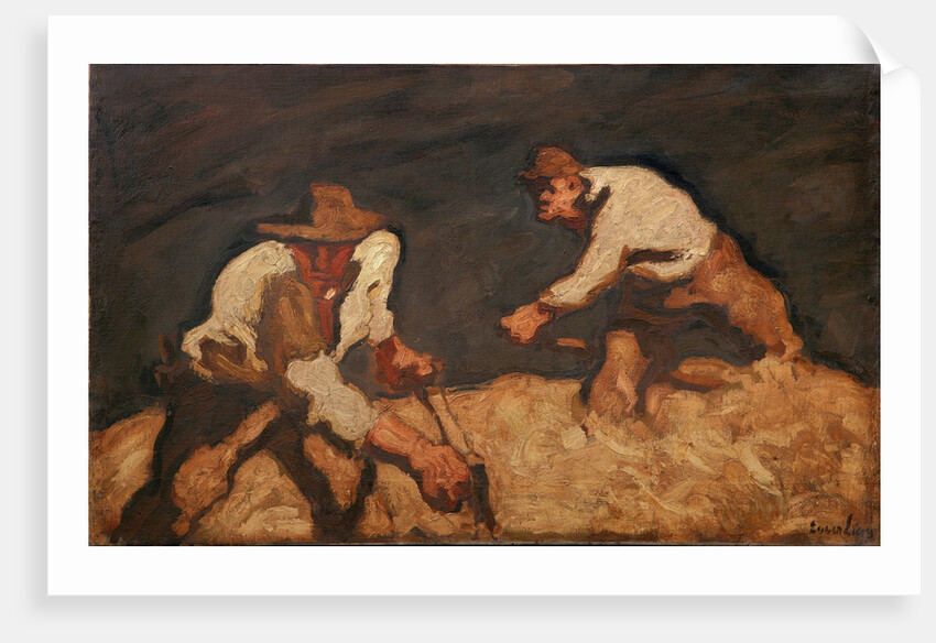 Reapers in a Gathering Storm, 1912 by Albin Egger-Lienz