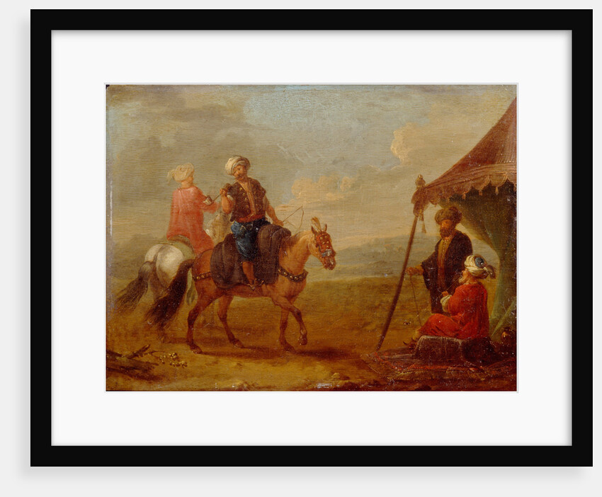Turkish Horseman by August Querfurt