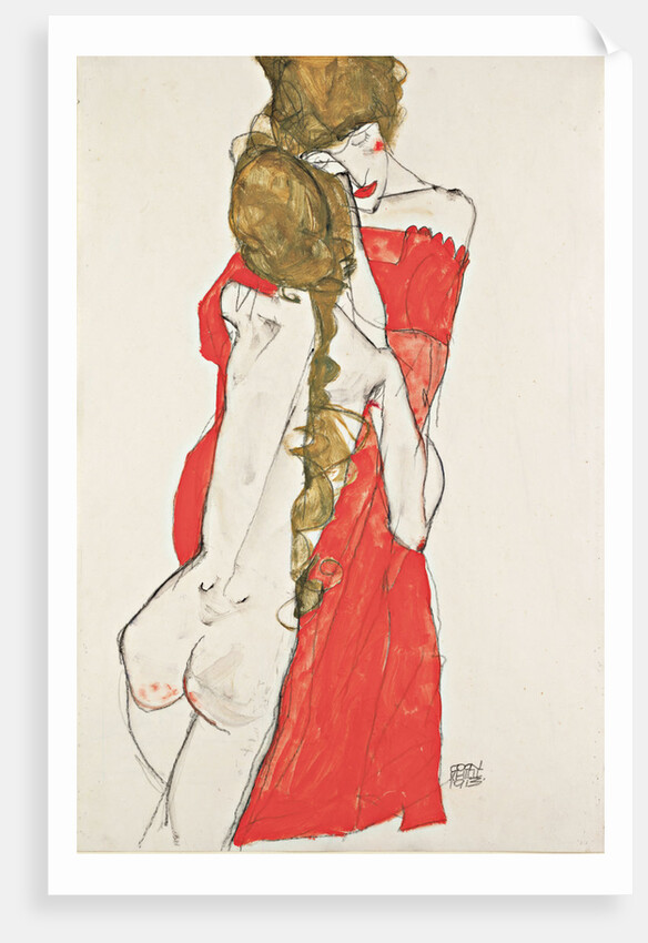 Mother and Daughter, 1913 by Egon Schiele