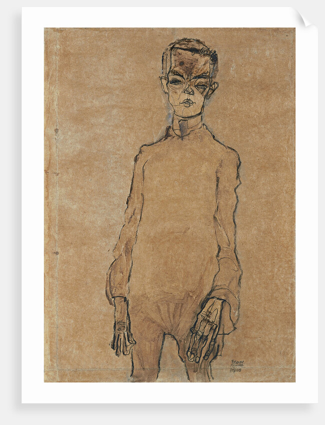 Self-Portrait, 1910 by Egon Schiele