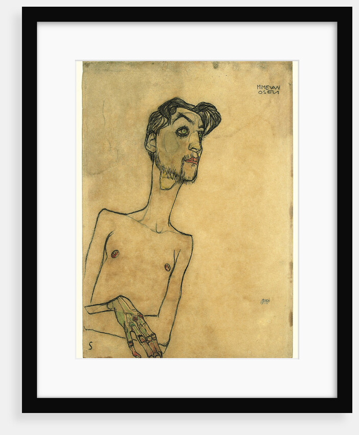 Mime van Osen, 1910 by Egon Schiele