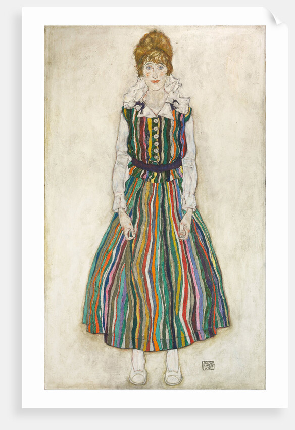 Portrait of Edith (the artists wife), 1915 by Egon Schiele