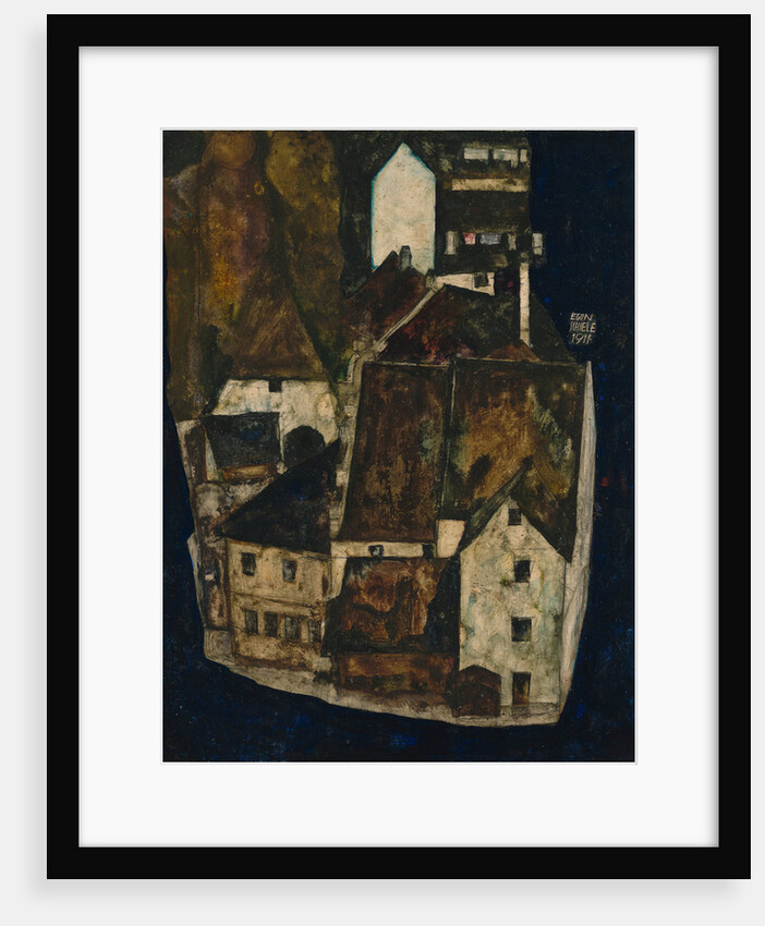 Dead City III (City on the Blue River III), 1911 by Egon Schiele