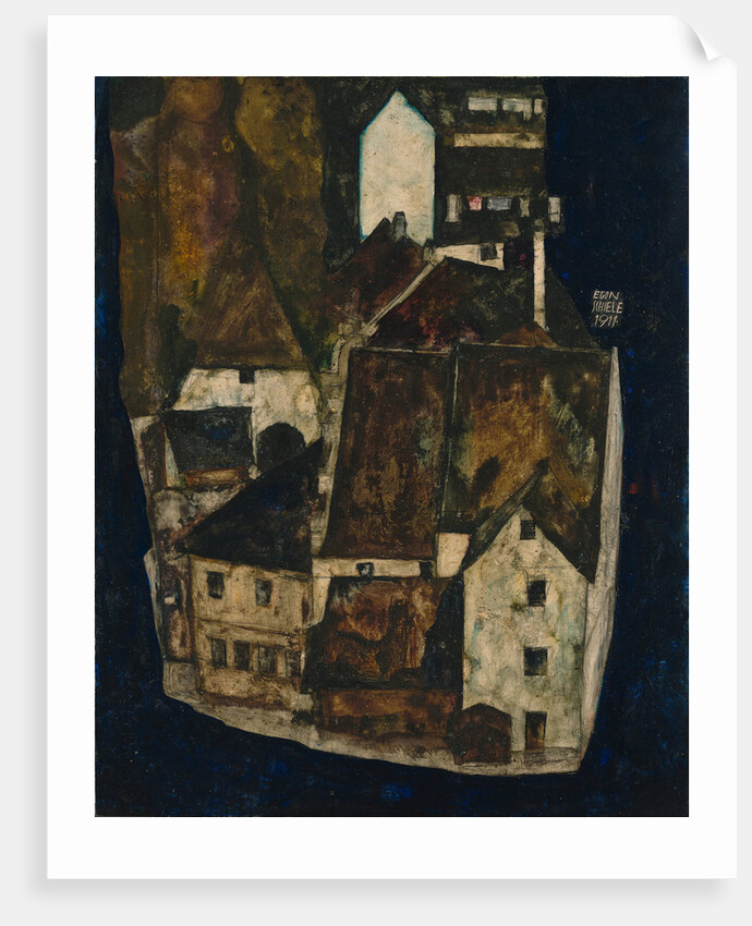 Dead City III (City on the Blue River III), 1911 by Egon Schiele