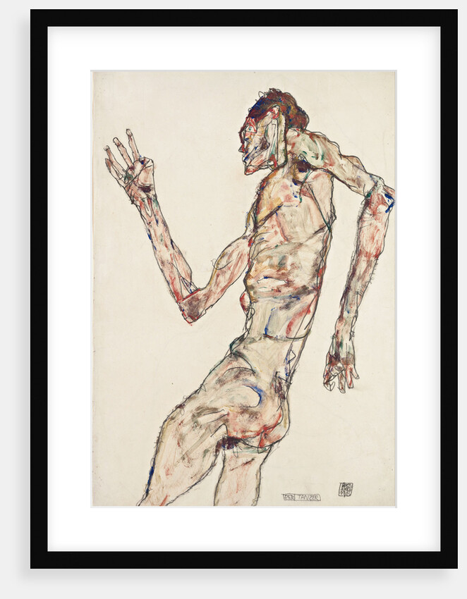 The Dancer, 1913 by Egon Schiele
