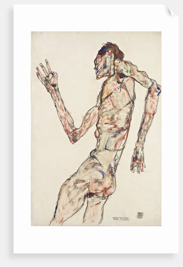 The Dancer, 1913 by Egon Schiele