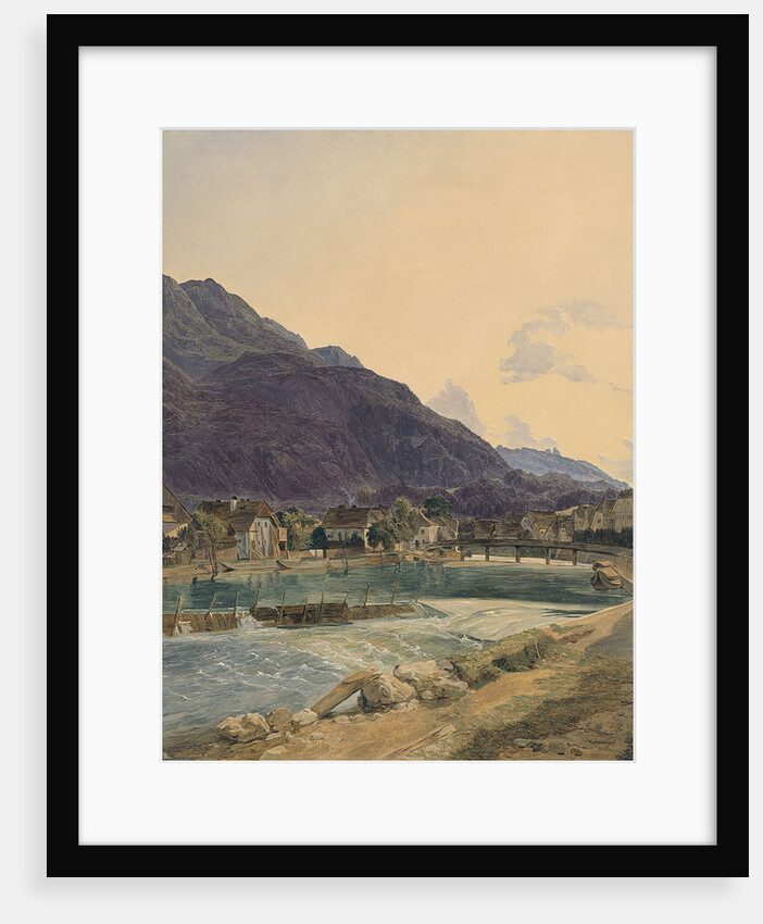 Bad Ischl, 1836 by Ferdinand Georg Waldmüller
