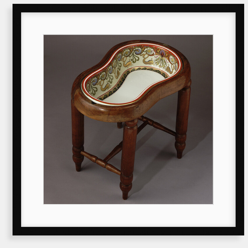 Bidet of Elisabeth of Bavaria (Carl Knoll Porcelain Factory, Carlsbad), 1887-1890 by Anonymous