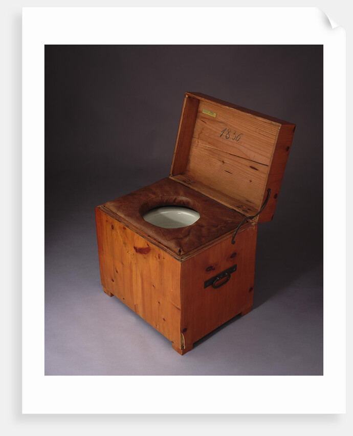 Close stool of Franz Joseph I of Austria by Anonymous