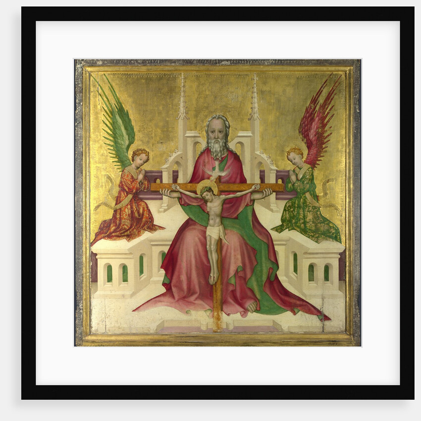 The Trinity with Christ Crucified, c.1410 by Austrian master