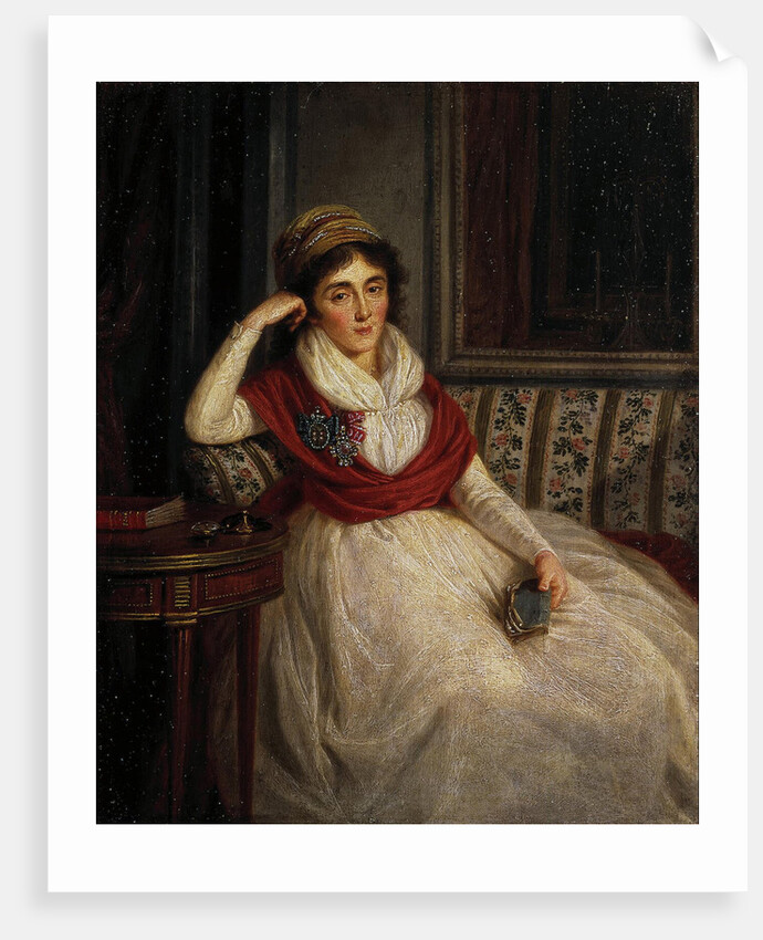 Portrait of Princess Ekaterina Ilyinichna Golenishcheva-Kutuzova, 1797 by Ludwig Guttenbrunn
