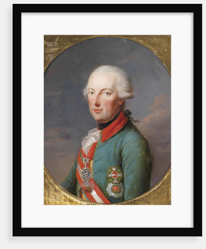 Portrait of Holy Roman Emperor Francis II by Josef Hickel