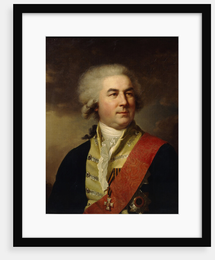Portrait of Count Pyotr Zavadovsky (1739?1812) by Johann-Baptist Lampi the Younger