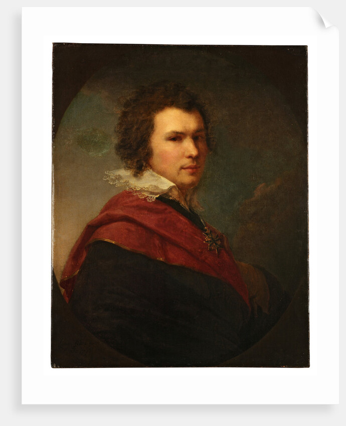 Portrait of the poet Apollon Alexandrovich Maykov, 1796 by Johann-Baptist Lampi the Younger