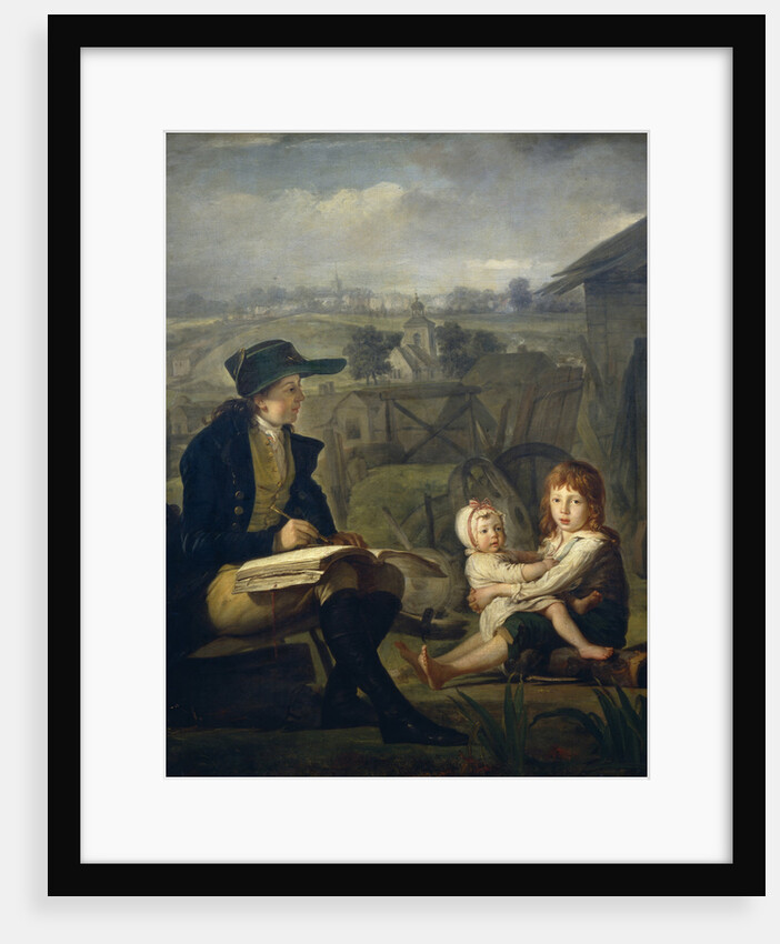 Werther drawing children, 1796 by Martin Ferdinand Quadal