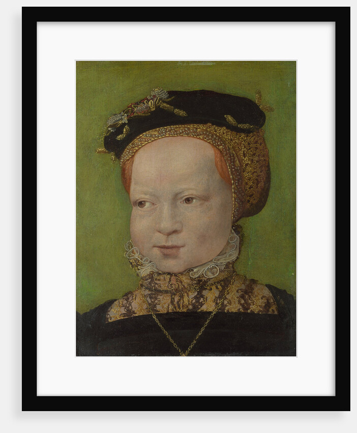 Portrait of a Girl, ca 1545 by Jakob Seisenegger