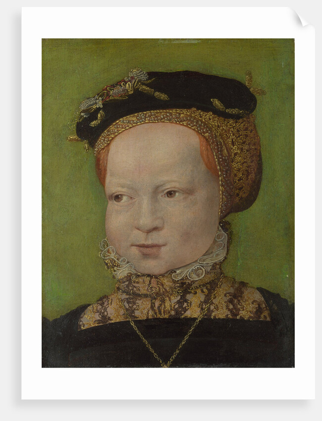 Portrait of a Girl, ca 1545 by Jakob Seisenegger