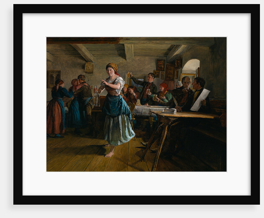 The Opening Dance, 1863 by Ferdinand Georg Waldmüller