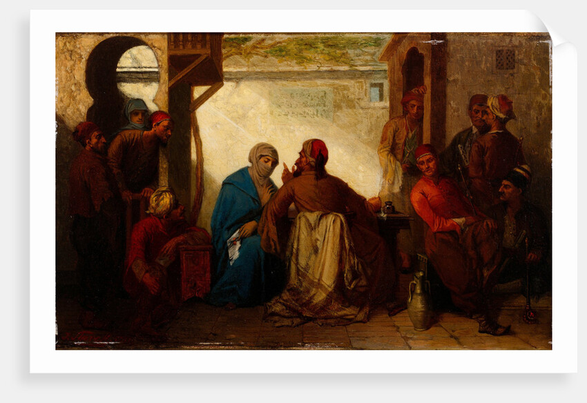 The Scribe, Second Half of the 19th cen by Julius Joseph Gaspard Starck