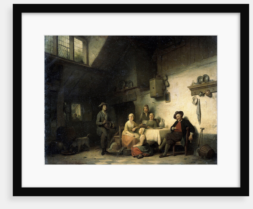 House concert by Ferdinand de Braekeleer the Elder