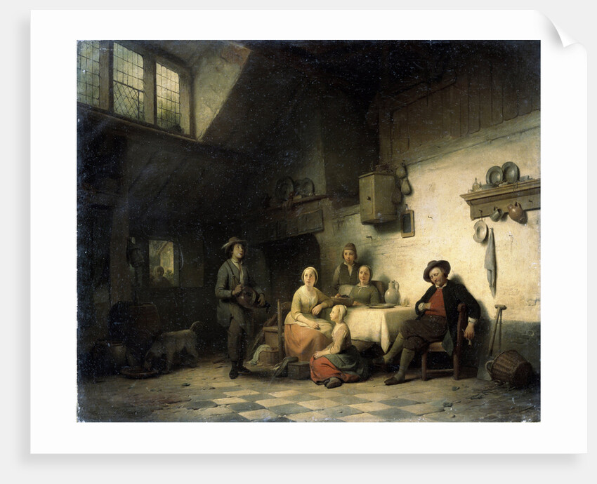 House concert by Ferdinand de Braekeleer the Elder