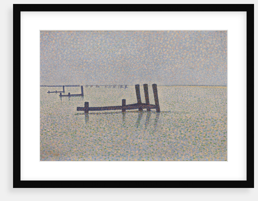The Channel at Nieuwpoort, c. 1889 by Alfred William Finch