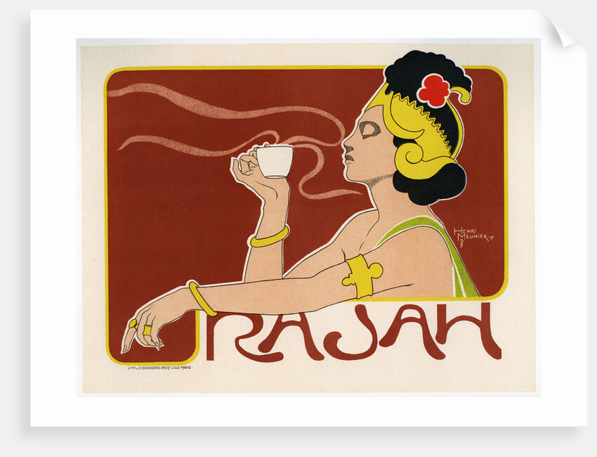 Rajah Coffee (Poster) by Henri Meunier