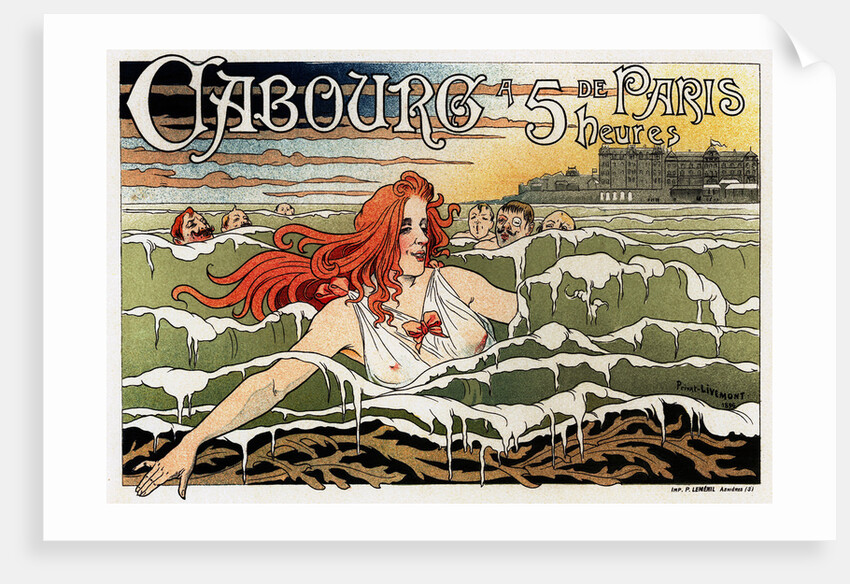 Casino de Cabourg  (Poster) by Henri Privat-Livemont