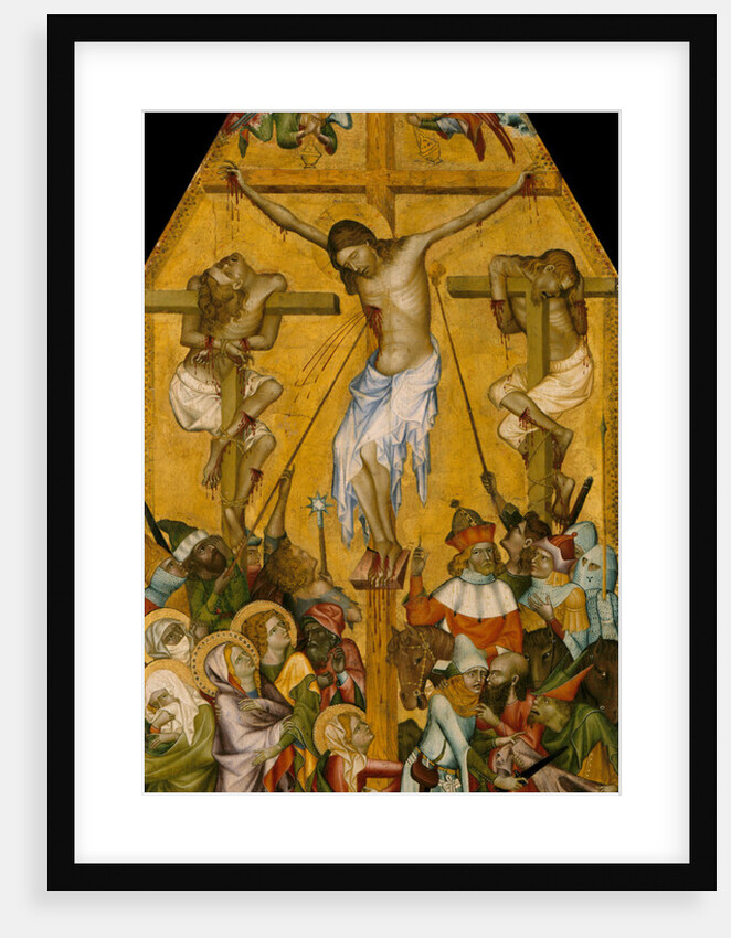 The Crucifixion of Christ, ca 1340 by Master of the Kaufmann Crucifixion