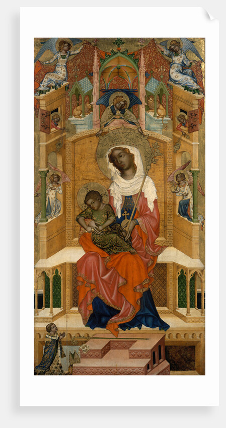 Mary Enthroned with the Child (Glatz Madonna), ca 1350 by Master of the Kaufmann Crucifixion