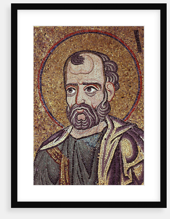 The Prophet Jonah (Detail of Interior Mosaics in the St. Marks Basilica), 12th century by Byzantine Master