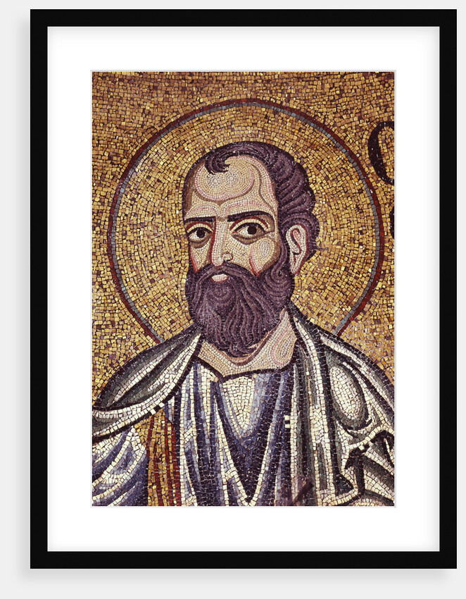 The Prophet Malachi (Detail of Interior Mosaics in the St. Marks Basilica), 12th century by Byzantine Master